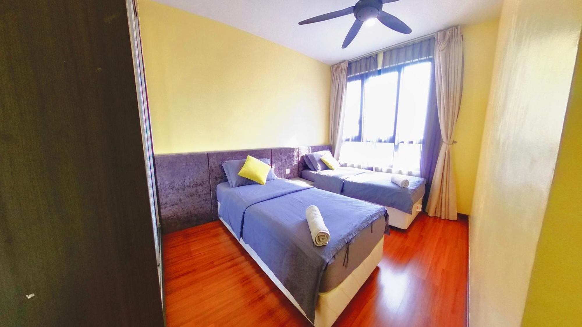 9Pax 2R2B Family Suite, I-City, I-Suite, Hyde, Beside Theme Park, Wifi 50-55" Smart Tv 莎阿南 外观 照片