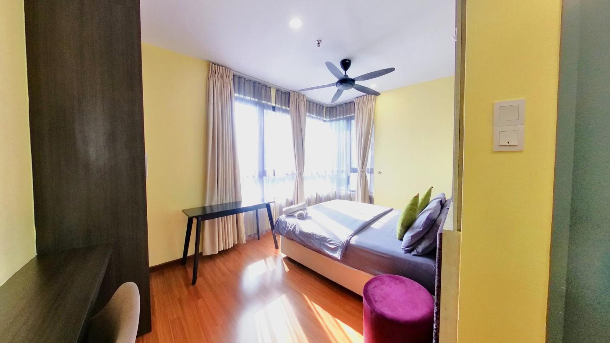 9Pax 2R2B Family Suite, I-City, I-Suite, Hyde, Beside Theme Park, Wifi 50-55" Smart Tv 莎阿南 外观 照片